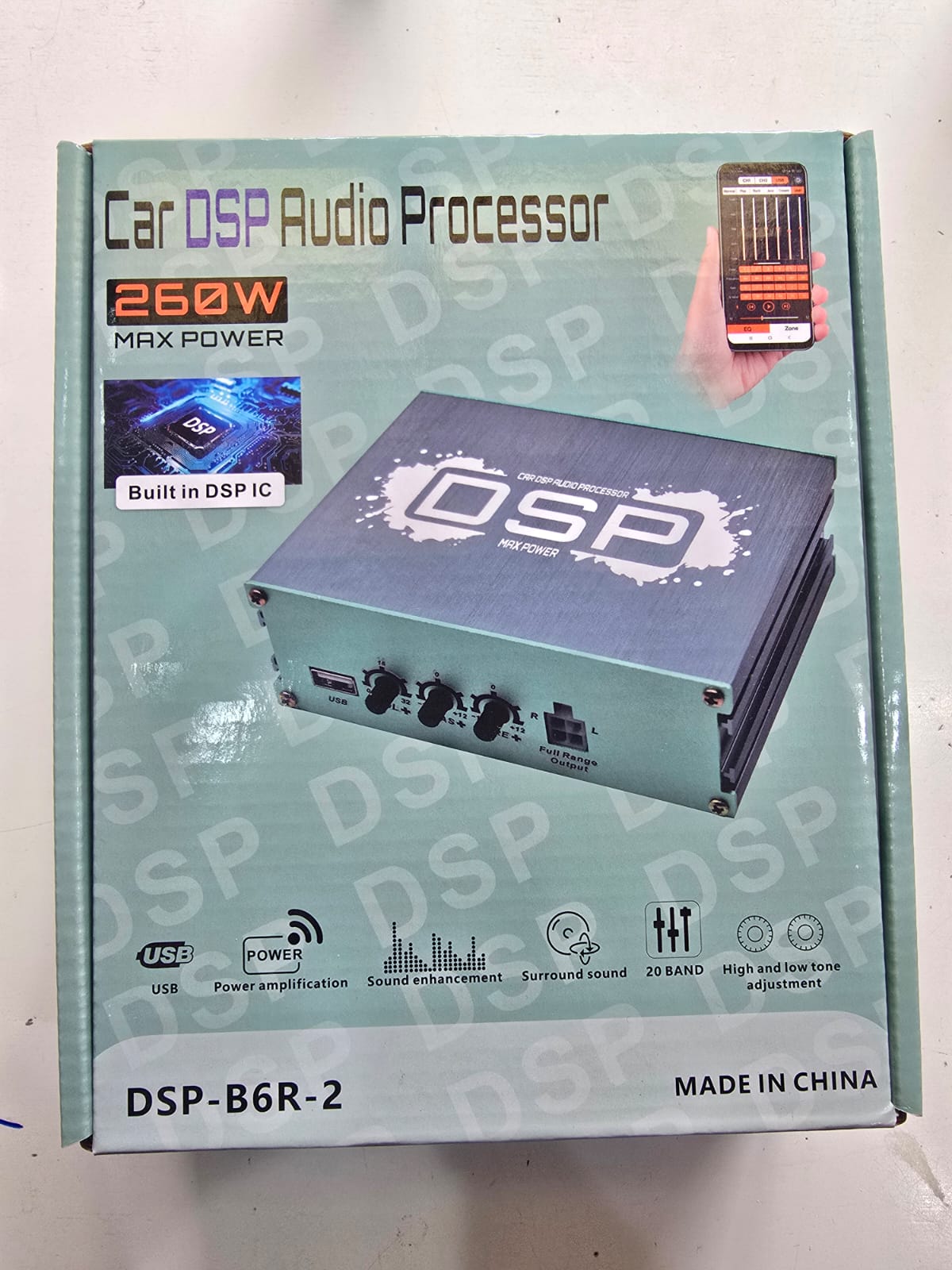 B6R2 DSP Sound Processor — Amplify, Enhance & Customize Your Car Audio! 🔊🚗
Upgrade your vehicle’s audio like a pro with the B6R2 DSP — a powerful Digital Sound Processor (DSP) + Amplifier that trans