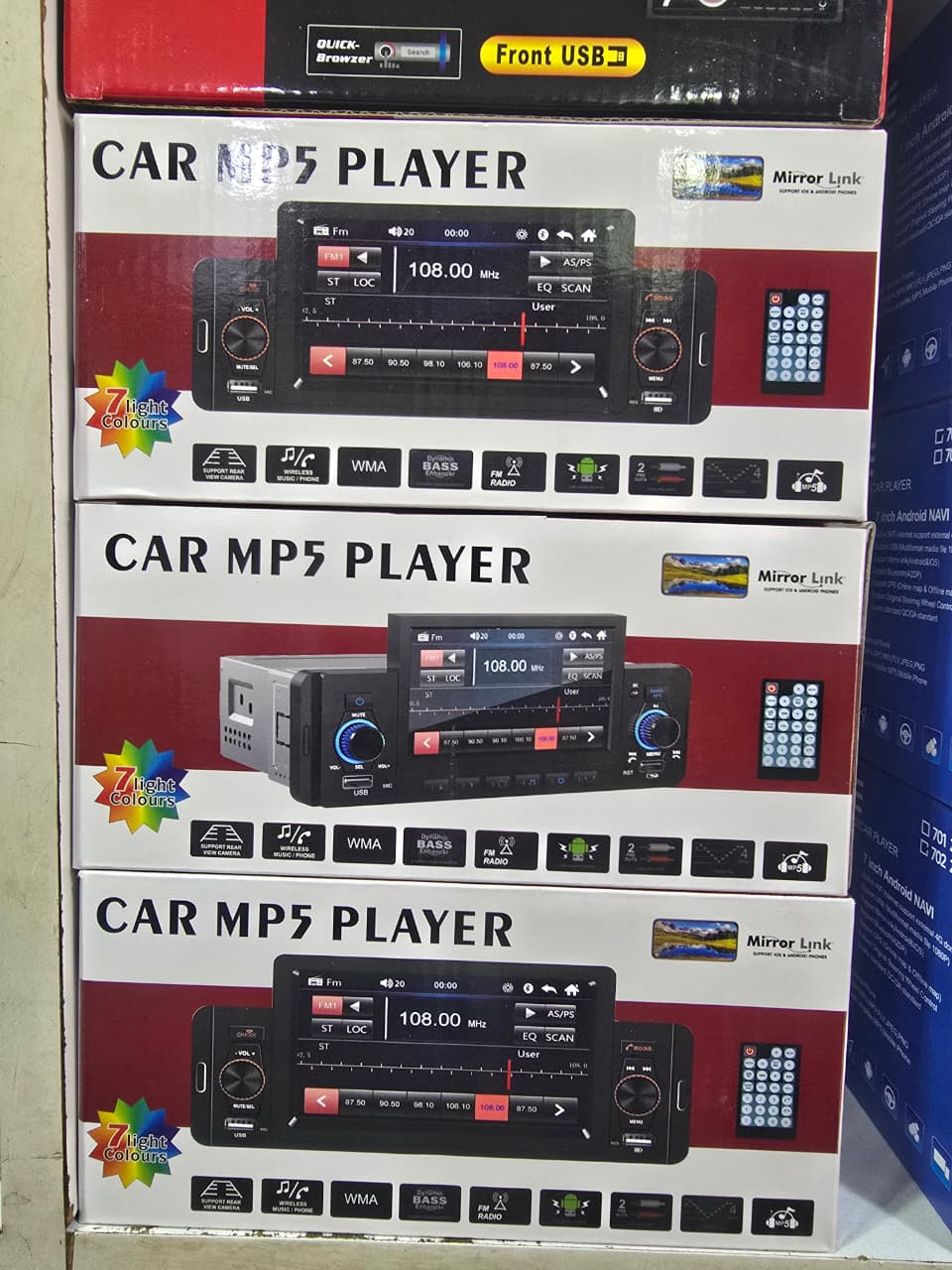 4304 4.3″ MP5 Car Radio — Music, Calls & Control at Your Fingertips 🎶📱🚗
Upgrade your ride’s entertainment with the 4304 4.3‑inch MP5 Radio — a compact yet powerful car multimedia system that brings