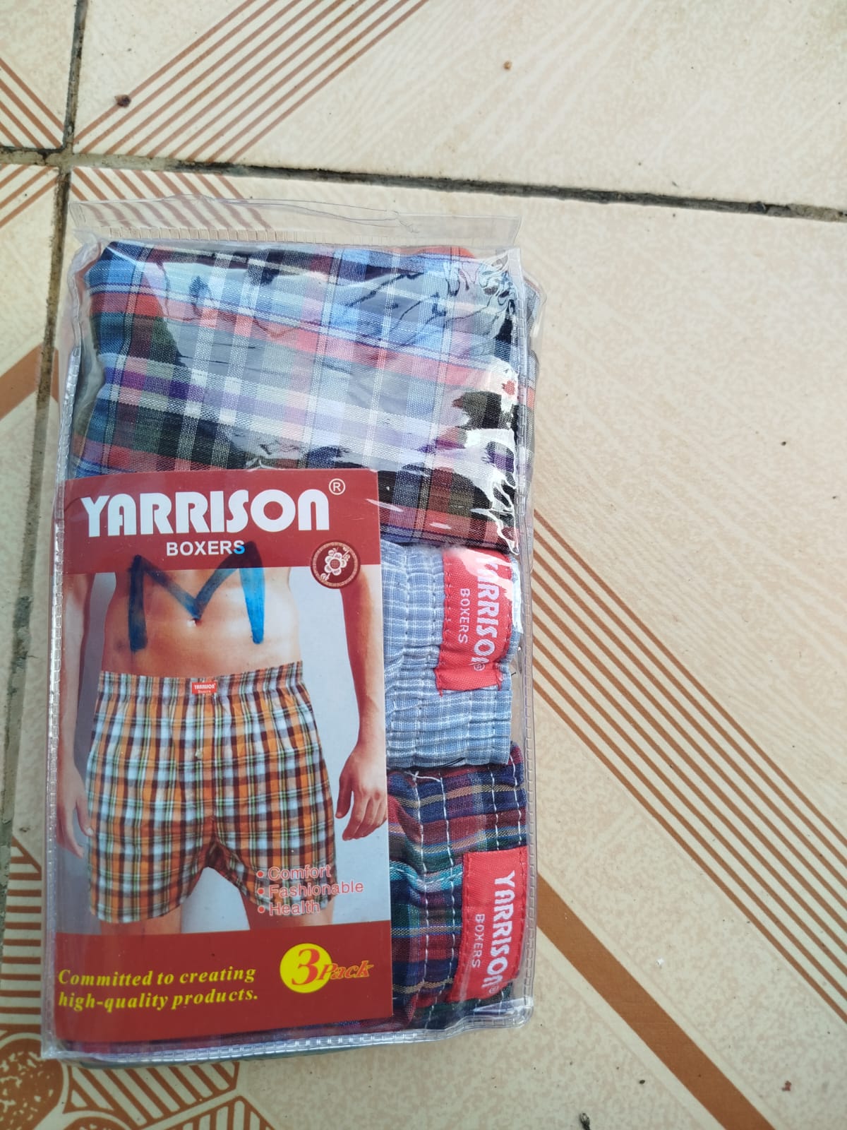 Yarrison Boxers – 3pcs Set 🩳
Upgrade your everyday comfort with this premium 3-piece Yarrison boxers set. Designed for style, breathability, and all-day support.
✨ Features:
Soft & breathable fabric