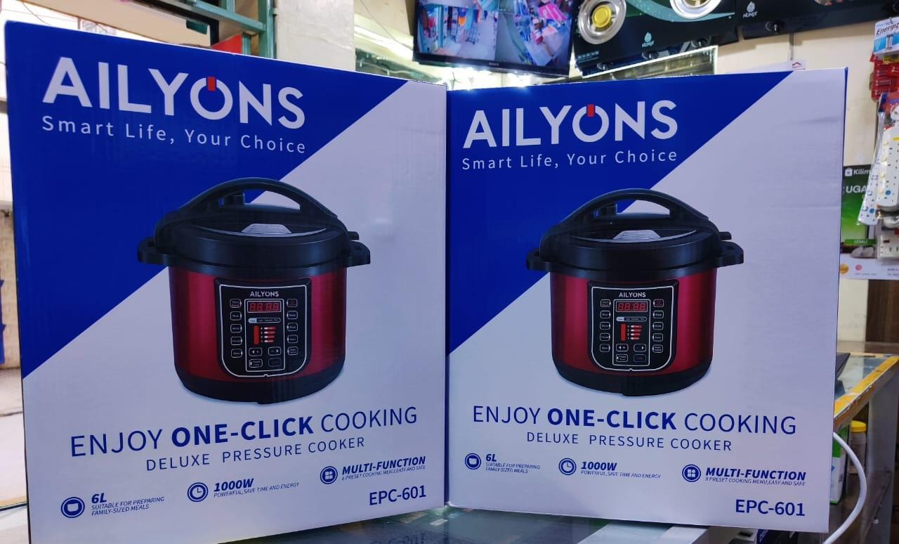 Ailyons Pressure Cooker – 6 litres ✨
Cook your meals faster, safer, and tastier with the Ailyons 6L Pressure Cooker — the perfect kitchen companion for families and busy cooks 🏡
✅ 6 Litres Capacity –