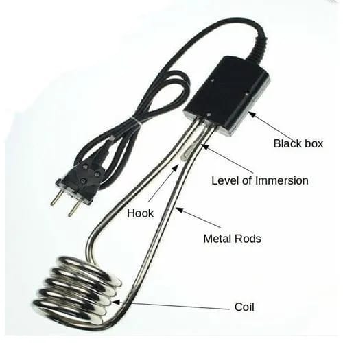 😎Water heater Immersion Heater coilThis is water heater emersion coil is just the product you need. Heat water In Style with this compact, dual voltage water heater heats up water quickly while trave