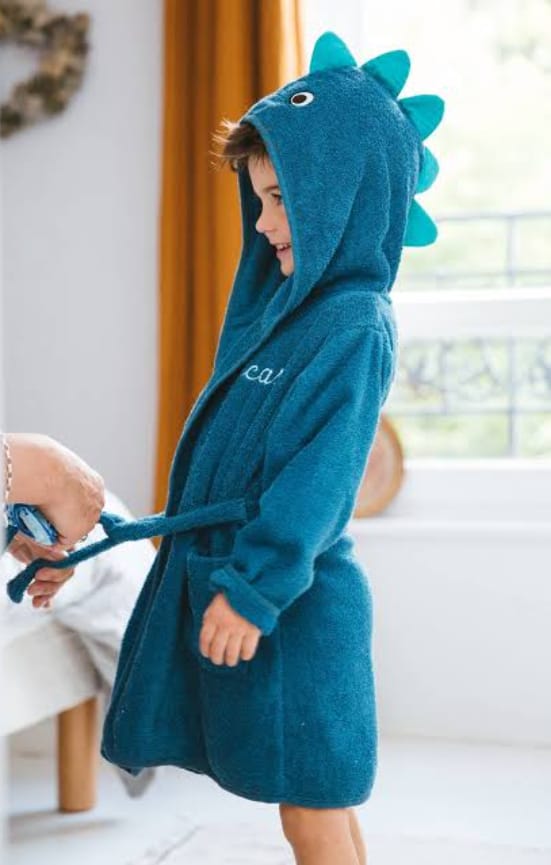 Kids Bath robes

Sizes 2 - 12 years

Description
This is what every little boy or girl  needs to feel comfortable, warm, and positive about bath time. Made of high quality polyester microfleece. Feels