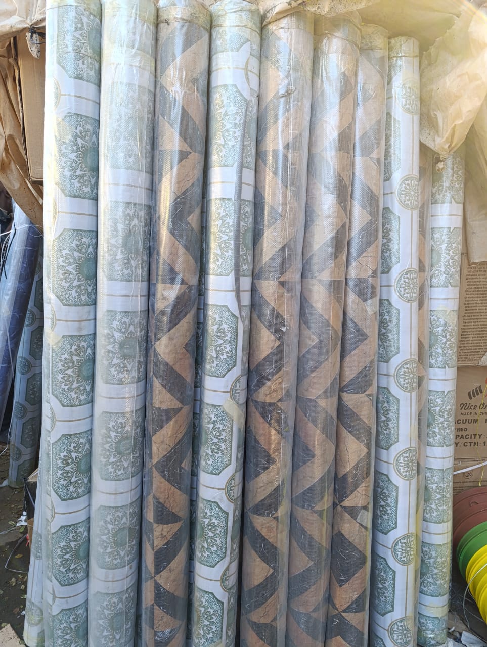 30M PVC CARPET ROLL - Protects your floor from damage,enables you to smoothly roll from task to task in your house.