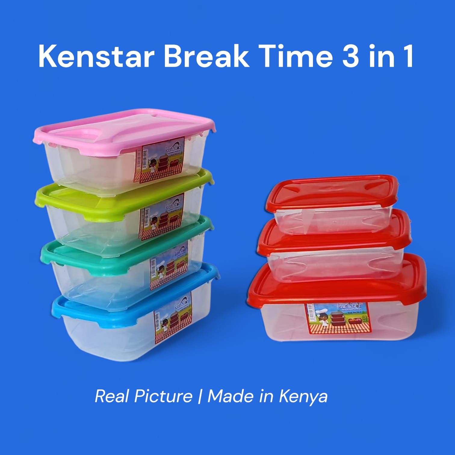 KENSTAR BREAK TIME – 3 IN 1 SET
Pack: 3 Pieces
✅ Convenient 3-in-1 break time set
✅ Ideal for tea, coffee & snacks
✅ Durable & easy to clean
✅ Compact and easy to carry
✅ Perfect for school, office &