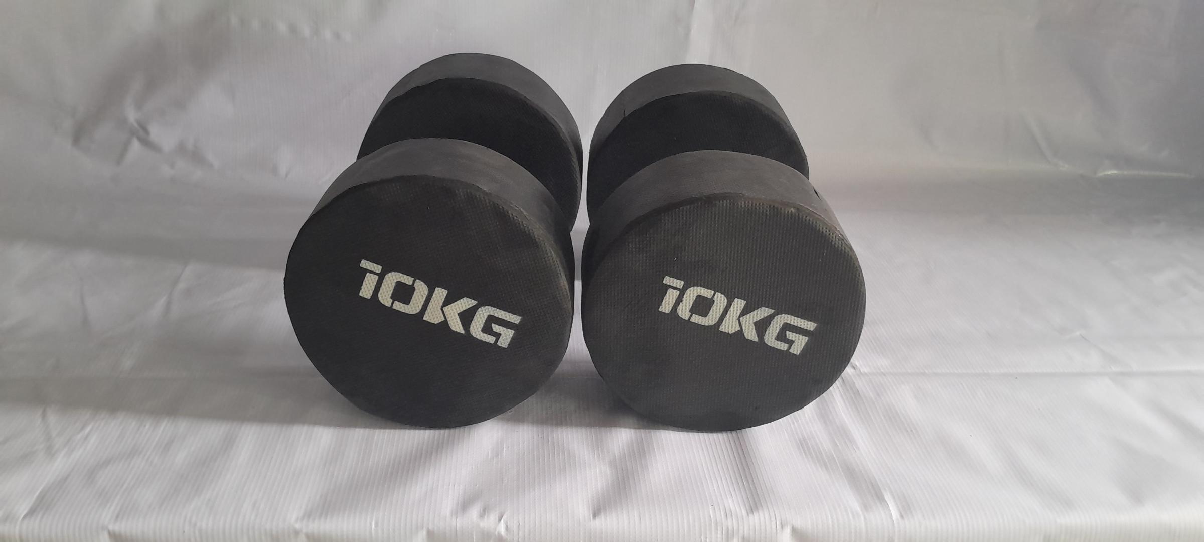 10kg dumbbells (set of 2)