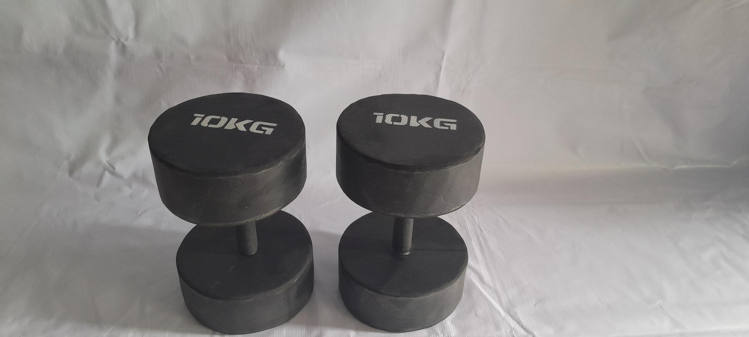 10kg dumbbells (set of 2)