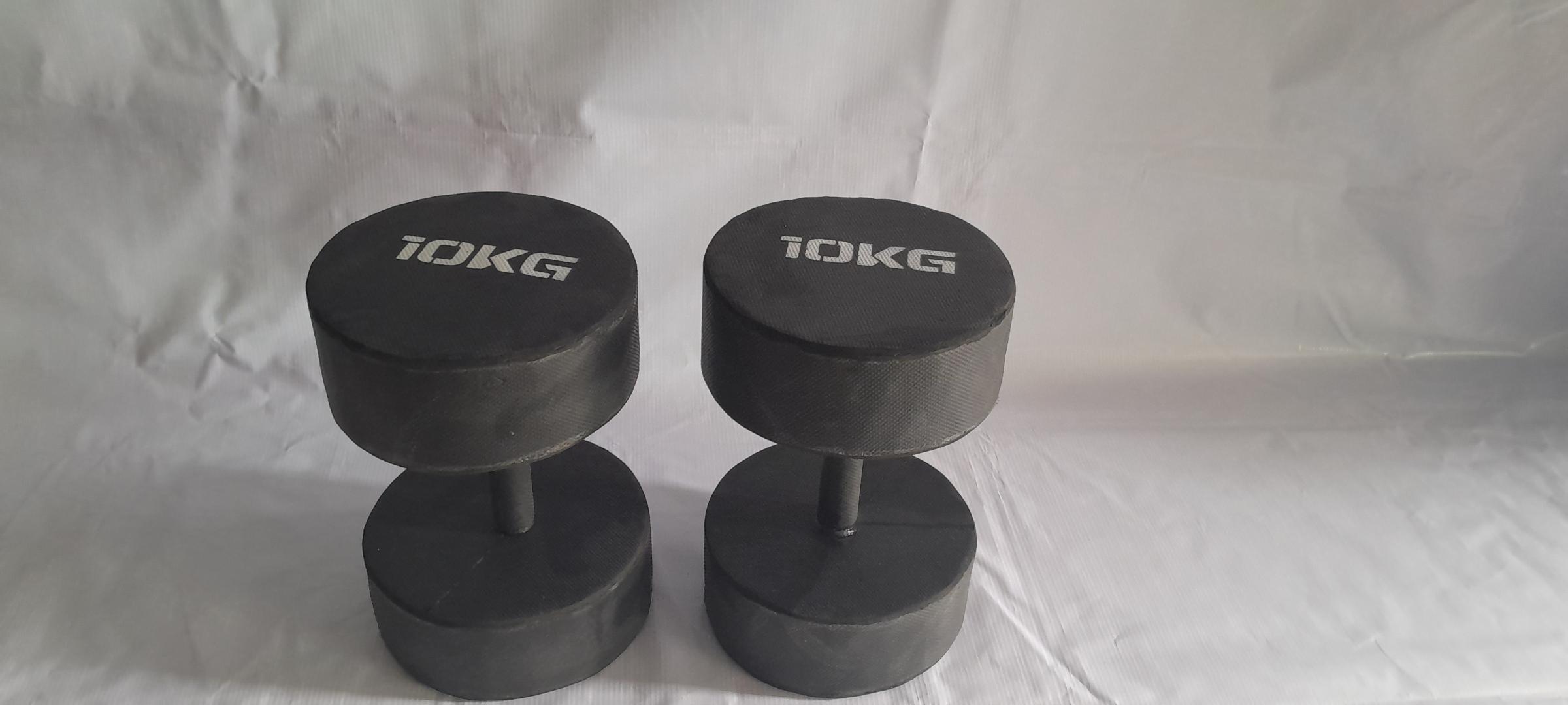 10kg dumbbells (set of 2)