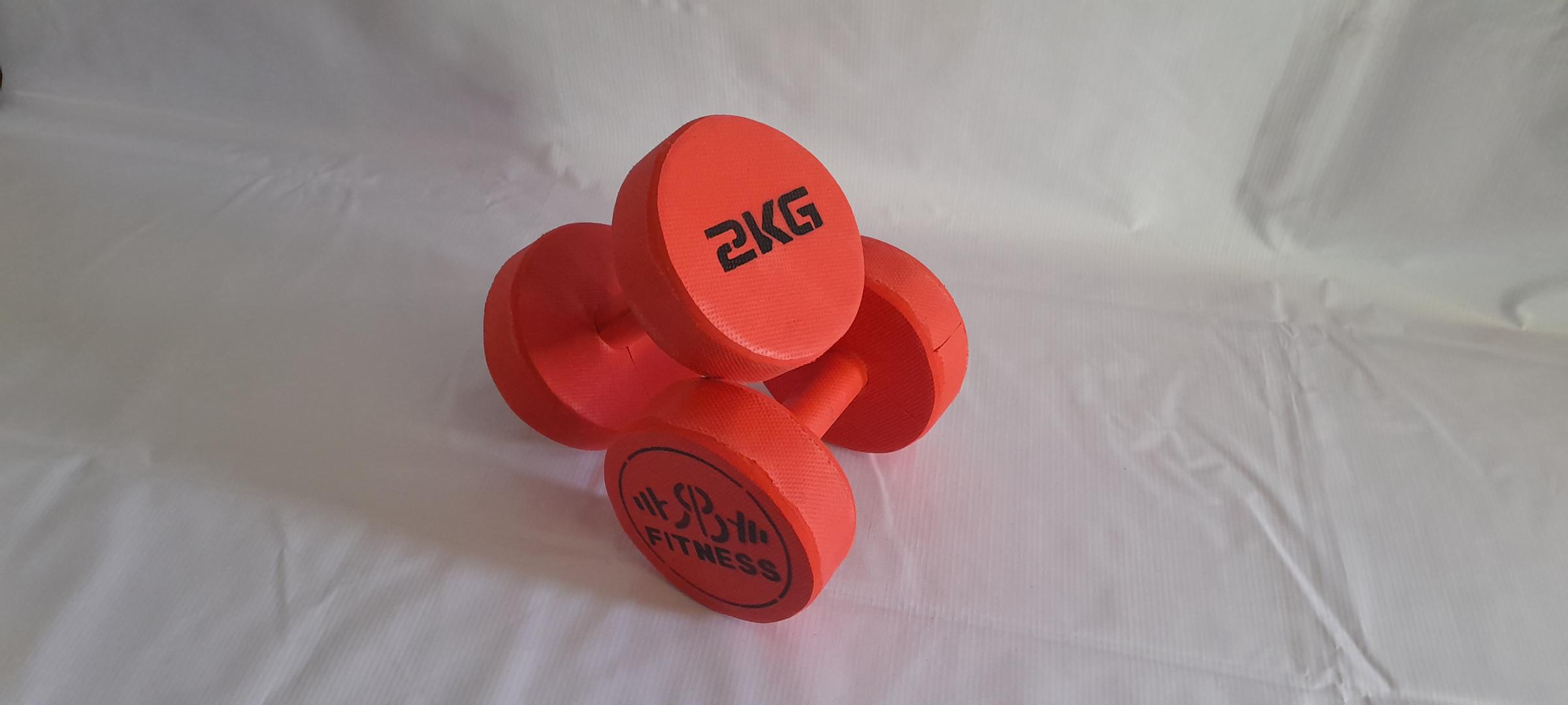 2kg dumbbells (a set of 2)