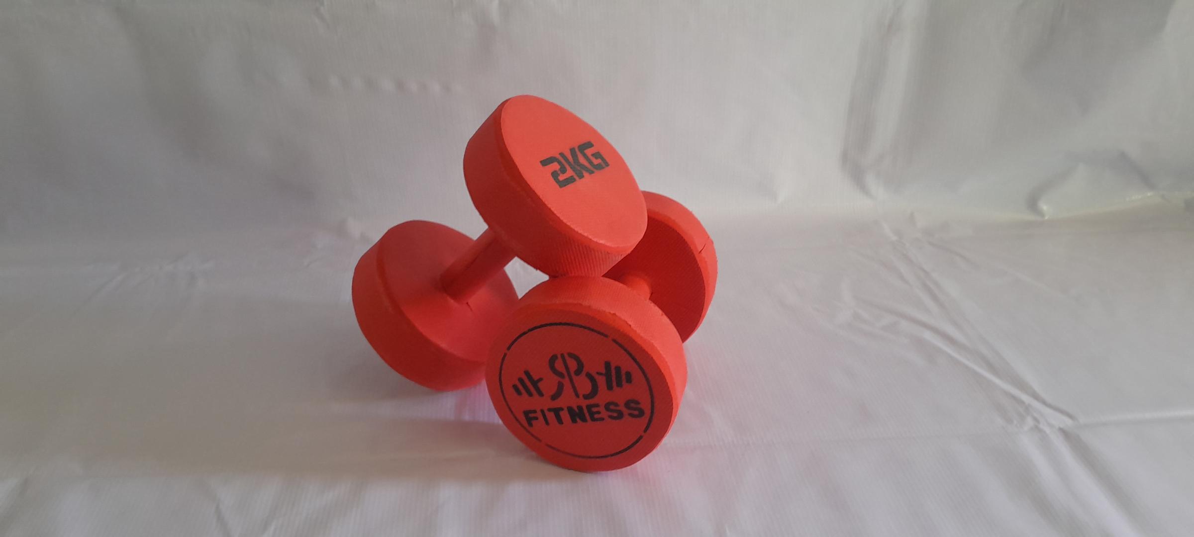 2kg dumbbells (a set of 2)