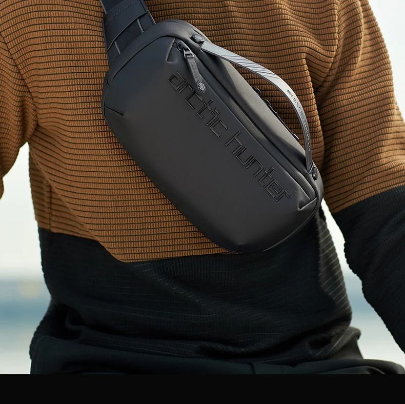 Arctic Hunter Street Fashion Unisex Messenger Crossbody Shoulder Bag Compact & Stylish Travel Shoulder Bag