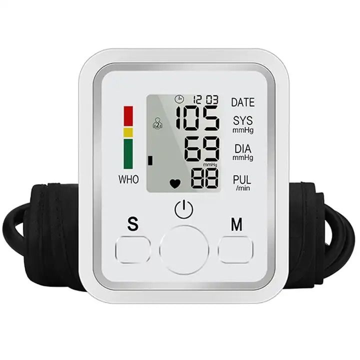 Blood Pressure Monitors English Usb Blood Pressure Meter Backlight Blood Pressure Meter Blood Pressure Meter Blood Pressure Monitor Portable Digital Blood Pressure Monitor Arm Blood Pressure Monitor