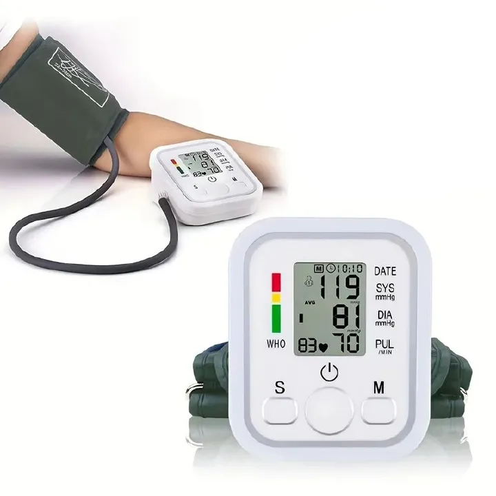 Blood Pressure Monitors English Usb Blood Pressure Meter Backlight Blood Pressure Meter Blood Pressure Meter Blood Pressure Monitor Portable Digital Blood Pressure Monitor Arm Blood Pressure Monitor