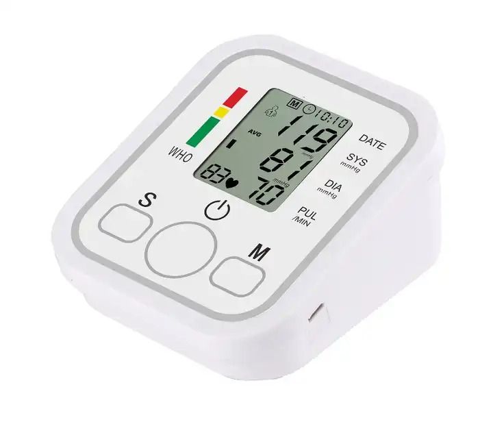 Blood Pressure Monitors English Usb Blood Pressure Meter Backlight Blood Pressure Meter Blood Pressure Meter Blood Pressure Monitor Portable Digital Blood Pressure Monitor Arm Blood Pressure Monitor
