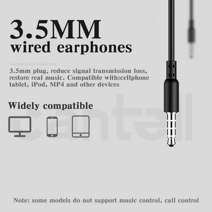 Best Seller Wired Earphones Running Sport Earphones 3.5mm Earphone Noise-isolating In-Ear Subwoofer Earplugs With Mic For All Phones