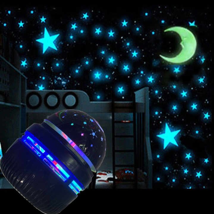 Colorful Starry Sky Projector Light, Rotating Magic Ball Galaxy LED Night Light, LED mini Star Lights USB Power Supply, Rotating Magic Ball For Bedroom Decor Lamp RGB Moon Galaxy Projection Light
