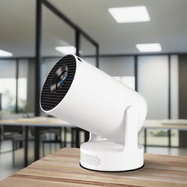 HY300 ULTRA Android Mini Portable Android Projector 720P HD New Home Theater Equipment Mini Android Porjector with WIFI and Bluetooth, Netflix