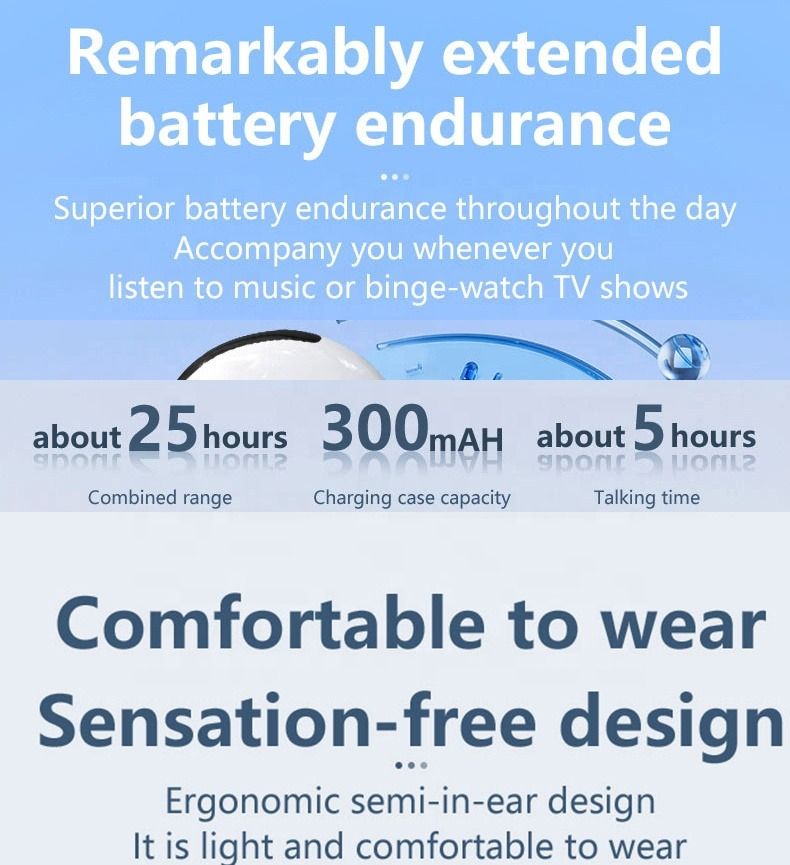 New Arrivals A15 Pro Touch Screen TWS Bluetooth Earpods Earphone Headphones Sport Earpods Wireless  Earbuds New A15 Pro Touch Screen Wireless In-Ear Earbuds LED Screen Display