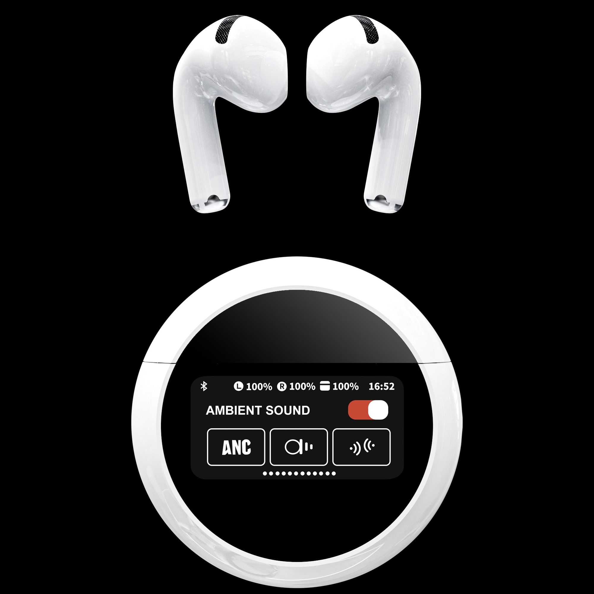 New Arrivals A15 Pro Touch Screen TWS Bluetooth Earpods Earphone Headphones Sport Earpods Wireless  Earbuds New A15 Pro Touch Screen Wireless In-Ear Earbuds LED Screen Display