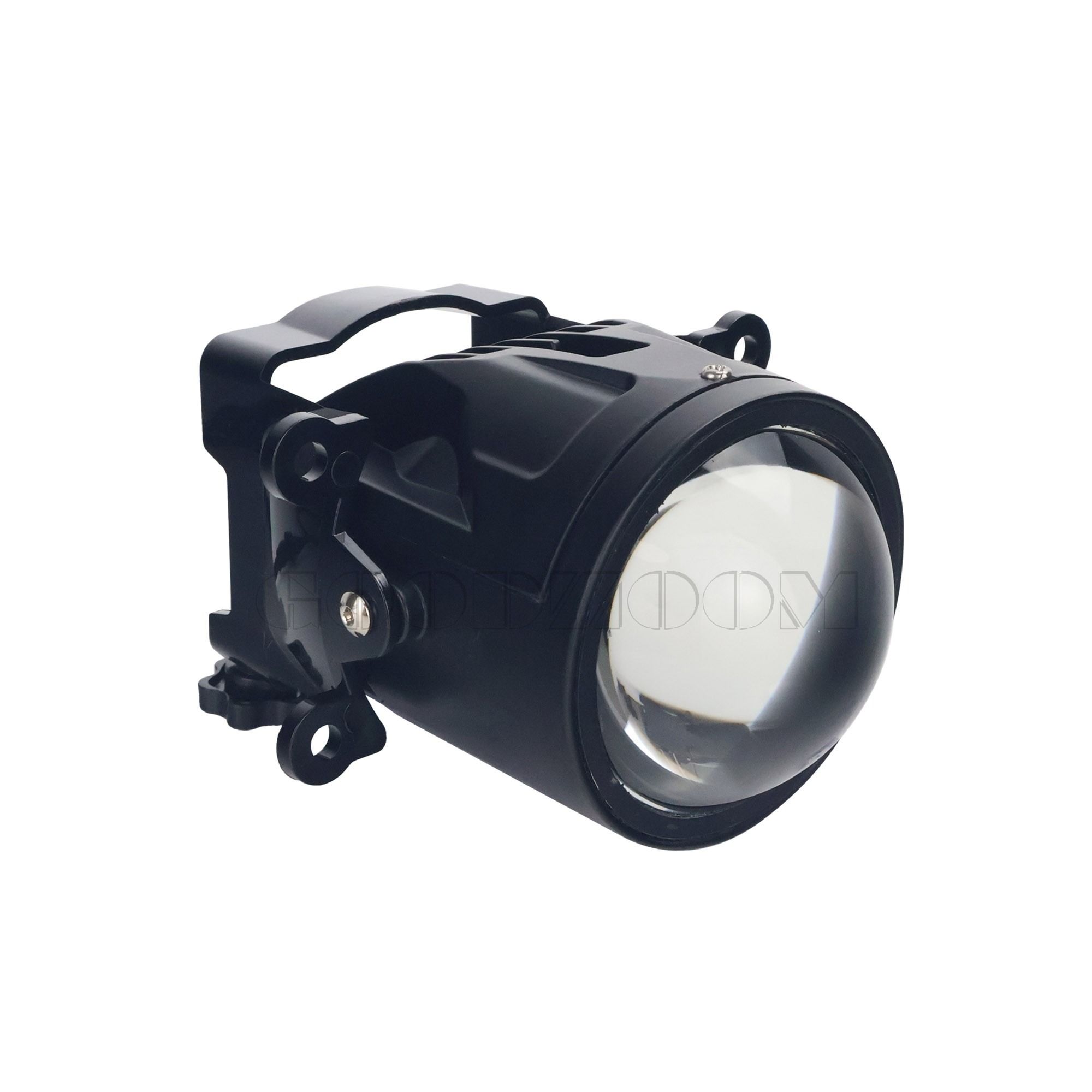 High Power Bi-LED Projector Fog Lights Tricolor Fog Light Projector 3 Inch Car LED Fog Lights Fog Light Projector Lens Foglamp for Car Foglight 100W