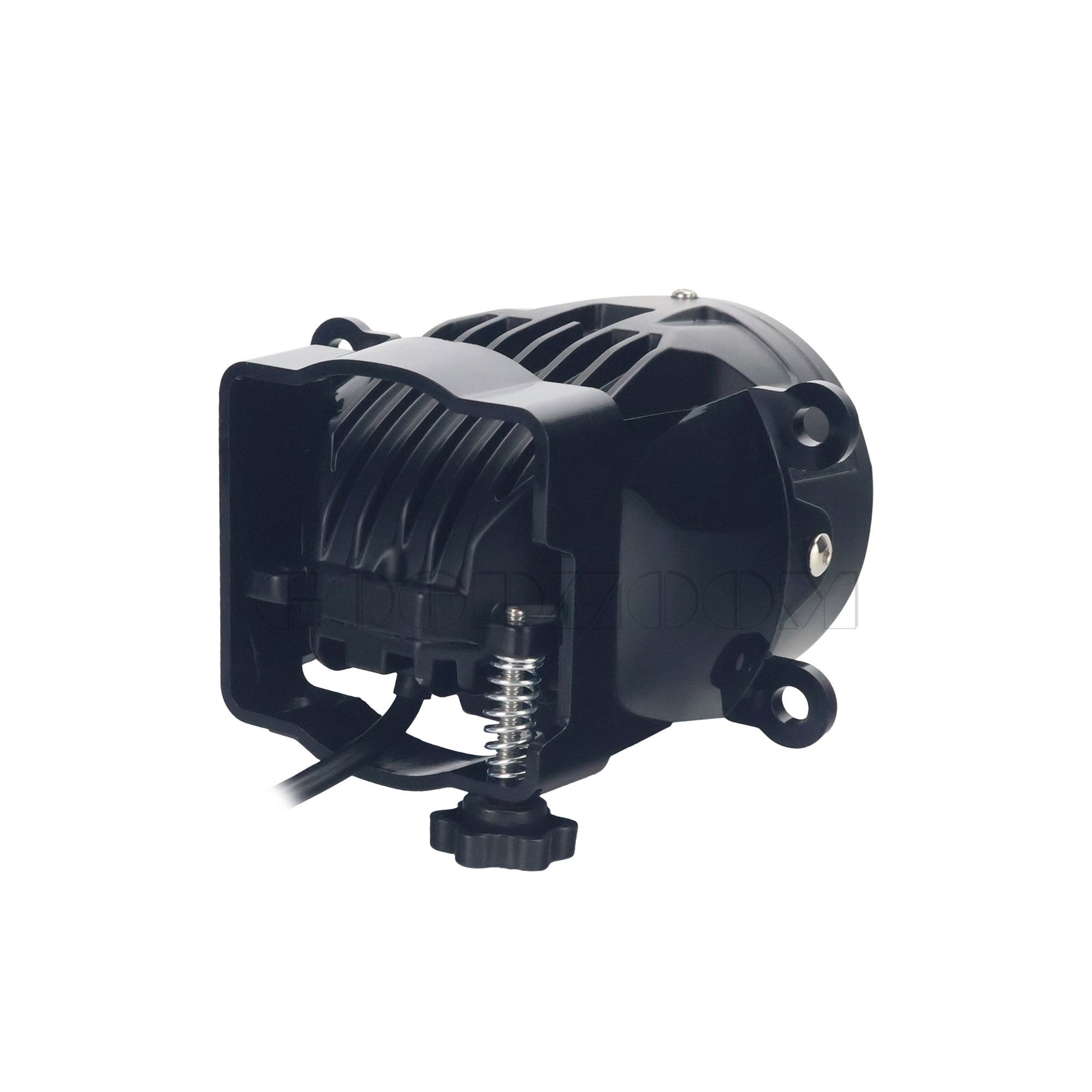 High Power Bi-LED Projector Fog Lights Tricolor Fog Light Projector 3 Inch Car LED Fog Lights Fog Light Projector Lens Foglamp for Car Foglight 100W