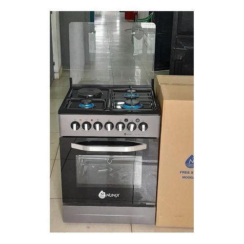 Nunix Cooker 60*60 3+1 electric free standing cooker