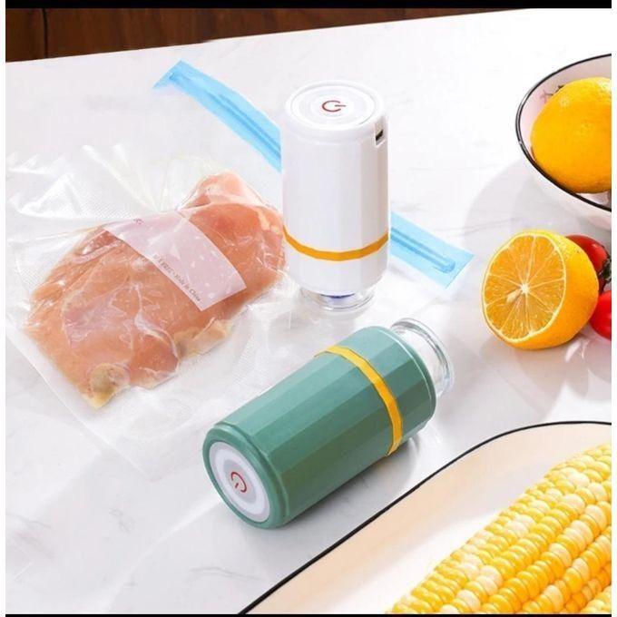 Multifunctional small sealer electric vacuum machine vacuum device ABS texture suitable for kitchen or outdoor