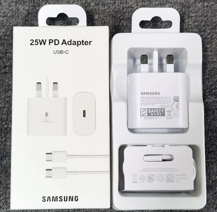 Galaxy Charger Super Fast Charging Full 25W USB C Type C Android/iPhone Charger for Galaxy A57, A37,A17, A56, A36, A26,A16, A07, A06, S26 Ultra/S25/S24/S23/S22/S21 Ultra A15,A55,A54,A25 Google Pixel