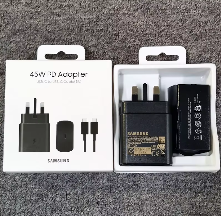 Galaxy Charger Super Fast Charging 45W USB C Type C Charger Android/iPhone for Galaxy A16,A06,S25,S24/S23/S22/S21/S20 Ultra A15,A14,A54,A13,A55,A54,A53,A52,A51,A25,A24,Google Pixel 7, iPhone 15/16