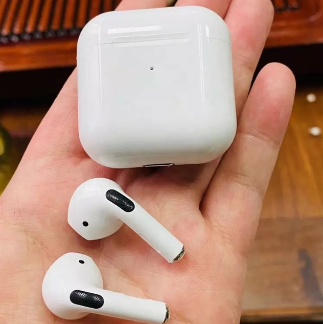 TWS Airpods Twins Bluetooth Earbuds Original Pro 5 Airpods/Headphones/Earphones. Bluetooth V5.0 Earphone Touch Sensor True Stereo 10m Transmission Built in Mic Earbuds with Charging Case