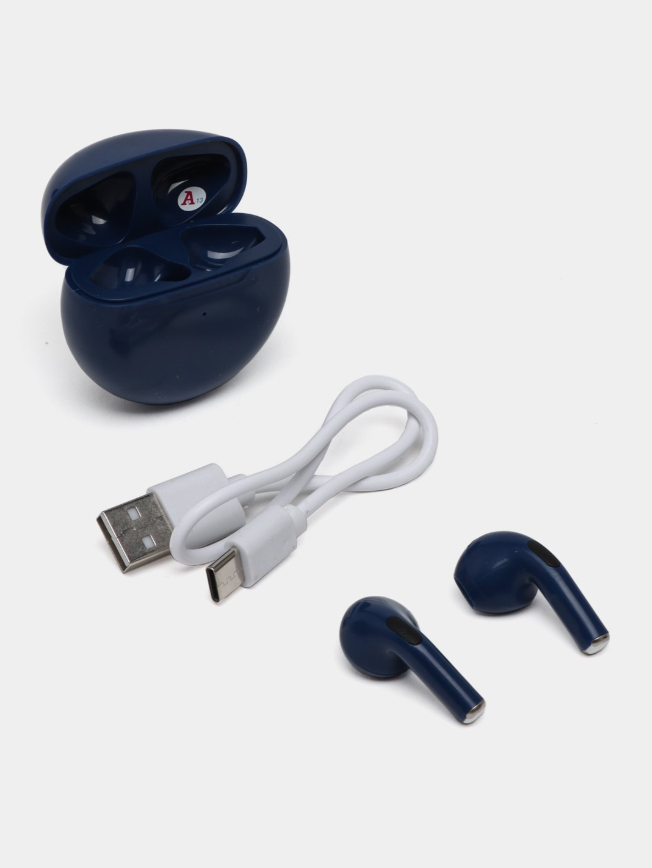 Air Pro 6 Airpods/Earbuds Wireless Headphones with Mic, Bluetooth Earphones Sport Running Headset for iPhone/Android Pro6 Earbuds