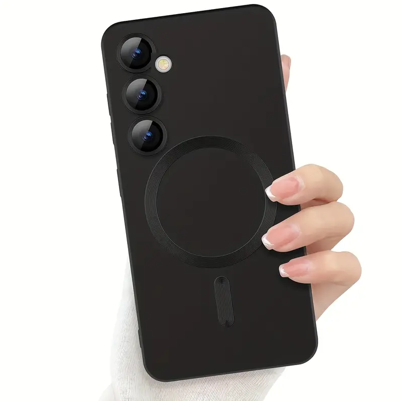 Galaxy A16 Cover Magsafe Phone Case for Samsung for Galaxy A16 4G/5G Soft Matte Magnetic Case with Camera Lens Protector