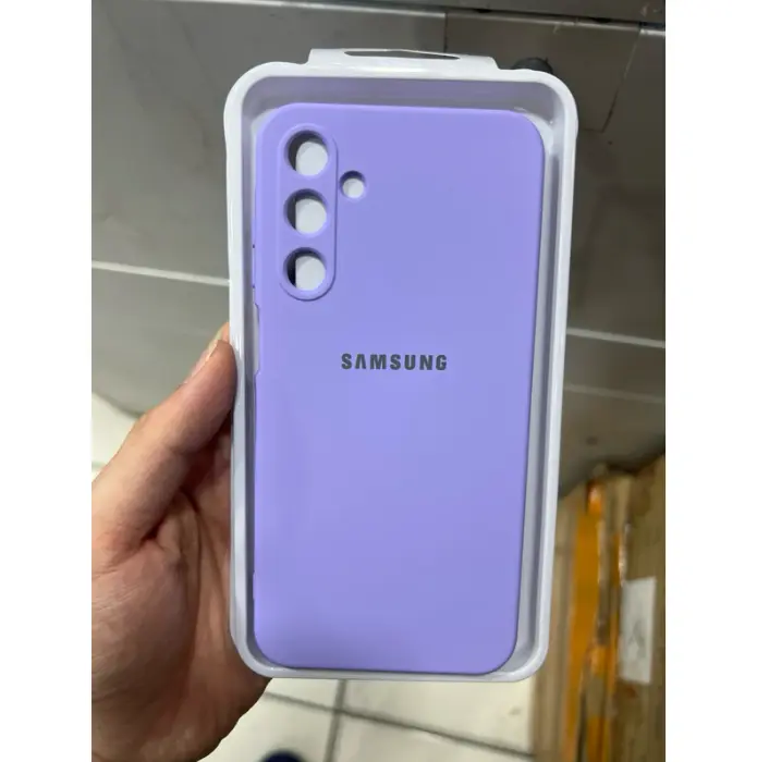 Samsung Galaxy A16 4G/5G Case/Cover Liquid/Original Silicone, Soft TPU Liquid Silicone Case, Shockproof Rubber Silicone Gel Shell-Clove Purple