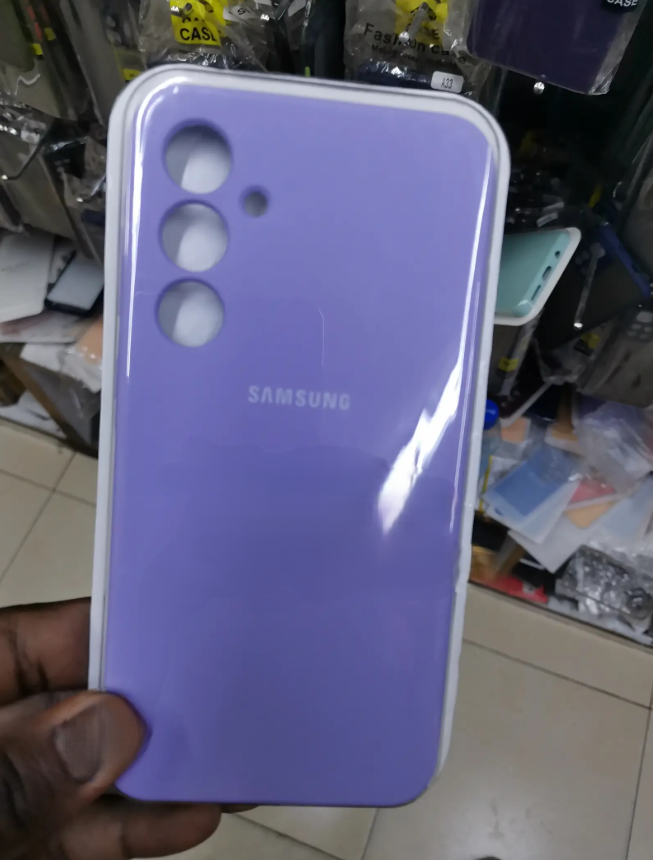 Samsung Galaxy A16 4G/5G Case/Cover Liquid/Original Silicone, Soft TPU Liquid Silicone Case, Shockproof Rubber Silicone Gel Shell-Clove Purple