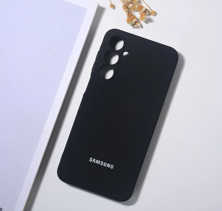 Samsung Galaxy A15 4G/5G Original Silicone Case/Cover, Liquid Silicone Phone Case Soft Anti-Scratch Microfiber Lining, Full Body Shockproof Slim Cover/Case