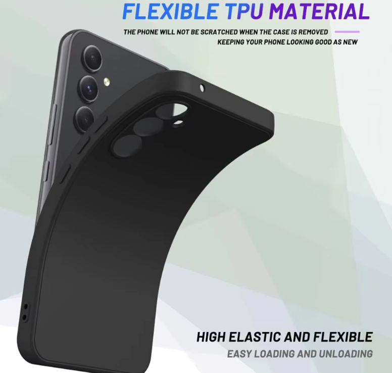 Samsung Galaxy A15 4G/5G Original Silicone Case/Cover, Liquid Silicone Phone Case Soft Anti-Scratch Microfiber Lining, Full Body Shockproof Slim Cover/Case