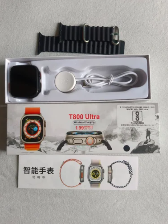 Smart Watch Latest T800 Ultra Smart Watch HD Display with BT Calling, Smartwatch for Men, Smartwatch for Women Valentines Gift, Sleep Monitor, Blood Pressure and Oxygen Monitor,