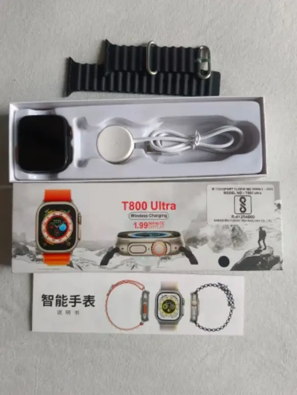 Smart Watch Latest T800 Ultra Smart Watch HD Display with BT Calling, Smartwatch for Men, Smartwatch for Women Valentines Gift, Sleep Monitor, Blood Pressure and Oxygen Monitor,