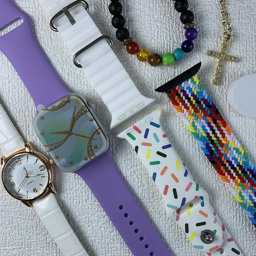 Smartwatch Luxury i-520 Mini Smart watch for Ladies, Necklace, Bracelet, Analog watch, Smartwatch