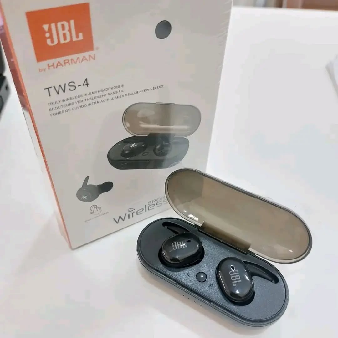 Wireless Bluetooth TWS-4 Earbuds Wireless Airpods, Bluetooth 5.3 Headphones In Ear, Bluetooth Earphones with Built-in Microphone, Wireless Ear Buds, Bluetooth Earbuds with Mic, Charging