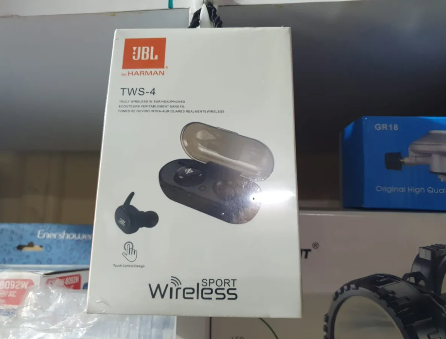 Wireless Bluetooth TWS-4 Earbuds Wireless Airpods, Bluetooth 5.3 Headphones In Ear, Bluetooth Earphones with Built-in Microphone, Wireless Ear Buds, Bluetooth Earbuds with Mic, Charging