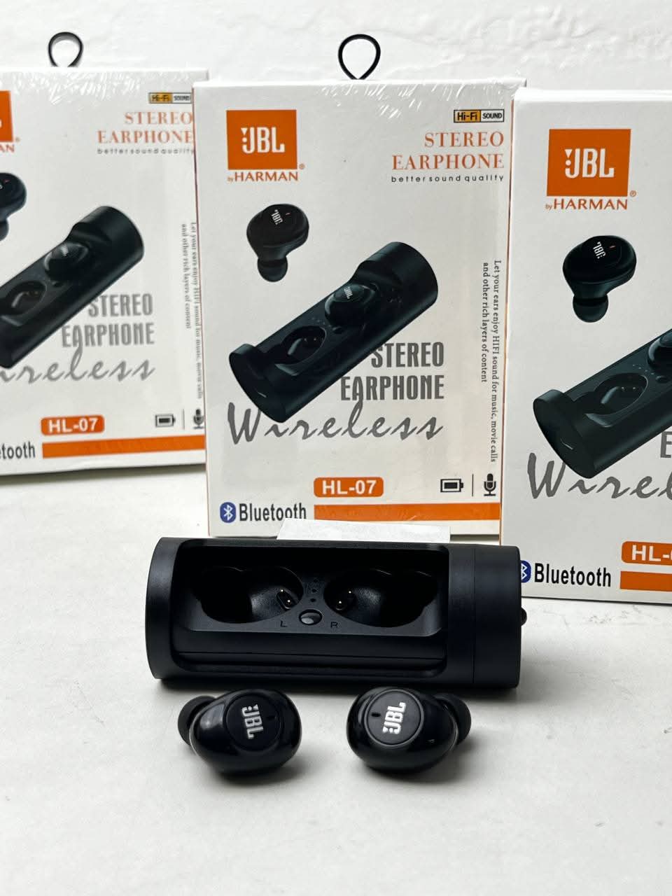 Wireless Bluetooth HL-07 Earbuds Wireless Airpods, Bluetooth 5.3 Headphones In Ear, Bluetooth Earphones with Built-in Microphone, Wireless Ear Buds, Bluetooth Earbuds with Mic, Charging