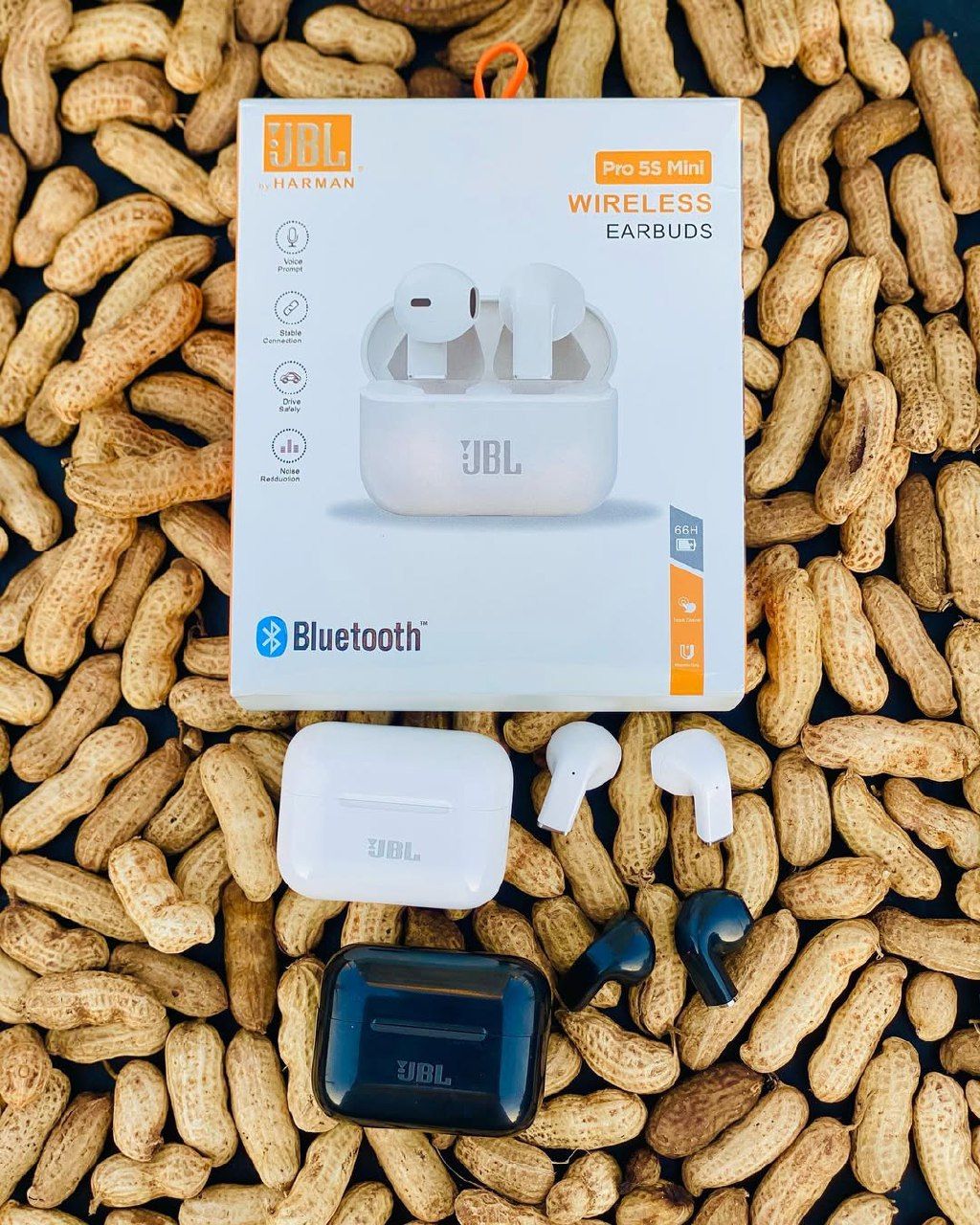 Wireless Bluetooth Pro 5s Mini Earbuds Wireless Airpods, Bluetooth 5.3 Headphones In Ear, Bluetooth Earphones with Built-in Microphone, Wireless Ear Buds, Bluetooth Earbuds with Mic, Charging