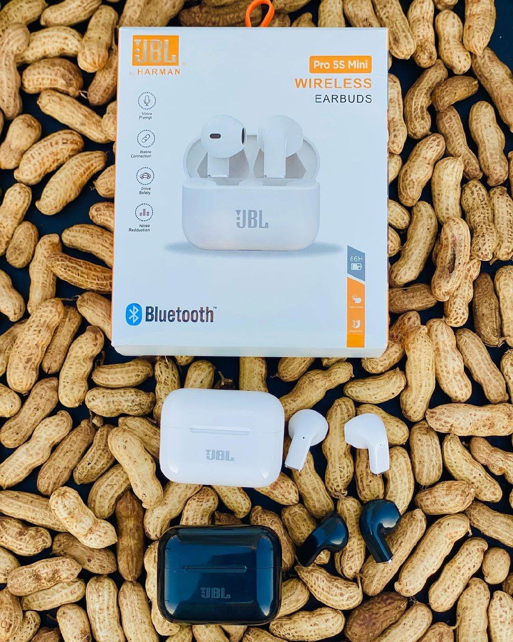 Wireless Bluetooth Pro 5s Mini Earbuds Wireless Airpods, Bluetooth 5.3 Headphones In Ear, Bluetooth Earphones with Built-in Microphone, Wireless Ear Buds, Bluetooth Earbuds with Mic, Charging