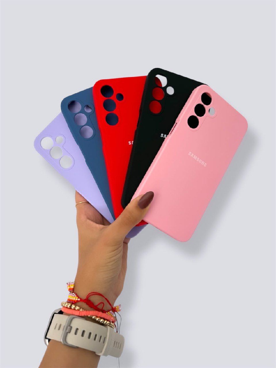 Samsung Galaxy A15 4G/5G Original Silicone Case/Cover, Liquid Silicone Phone Case Soft Anti-Scratch Microfiber Lining, Full Body Shockproof Slim Cover/Case