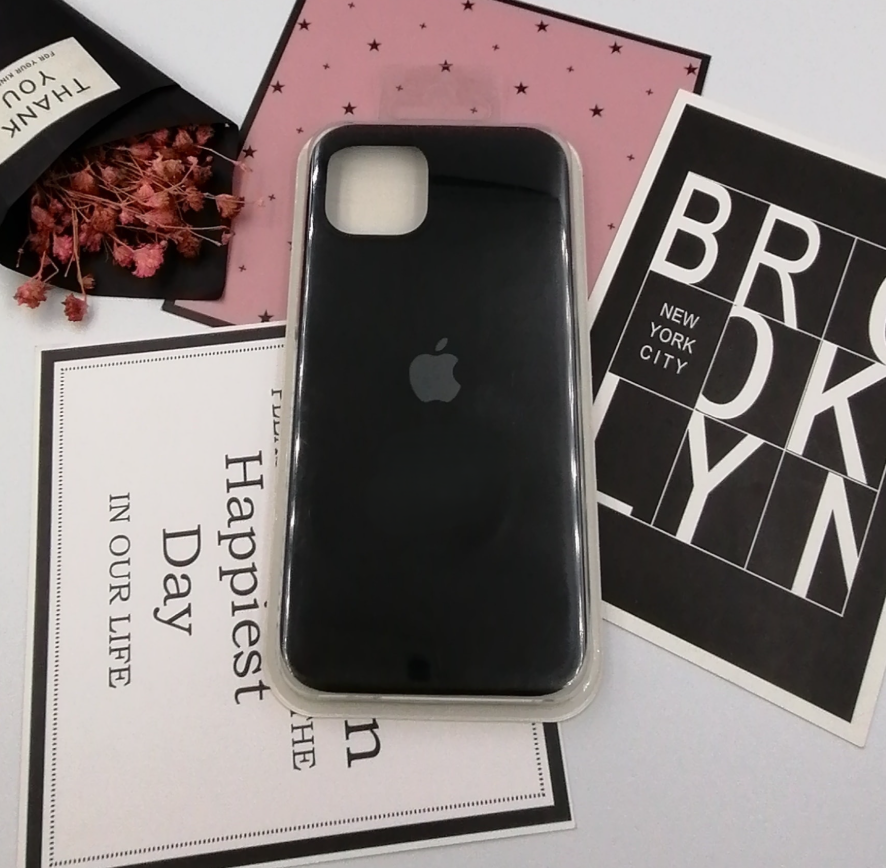 iPhone 11 Pro Max Original Silicone Case/Cover, Liquid Silicone Phone Case Soft Anti-Scratch Microfiber Lining, Full Body Shockproof Slim Cover/Case