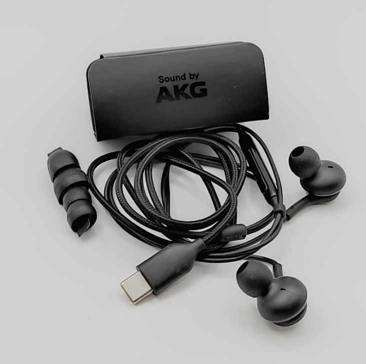 Galaxy Type C AKG Earphones for S25 S24 S23 S22 S21 Ultra S20 FE Note 20 A56 A36 A26 A16 A17 A55 A54 A53 A34 A33 Galaxy Z Flip 7 6 5 4 3 2 Fold 7 6 5 4 3 2 Type-C Earphones/Earbuds/Headphones/Airpods