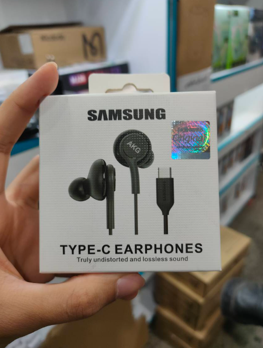 Galaxy Type C AKG Earphones for S25 S24 S23 S22 S21 Ultra S20 FE Note 20 A56 A36 A26 A16 A17 A55 A54 A53 A34 A33 Galaxy Z Flip 7 6 5 4 3 2 Fold 7 6 5 4 3 2 Type-C Earphones/Earbuds/Headphones/Airpods
