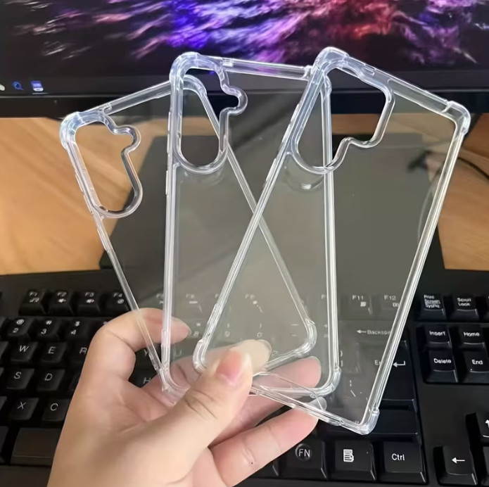 Samsung Galaxy S25 Ultra/ S24 Ultra/ S23 Ultra/ S22 Ultra Case/Cover Clear, Wireless Charging Anti Yellowing Military Grade Protection Shockproof Slim Magnetic Phone Sleeve Case Transparent