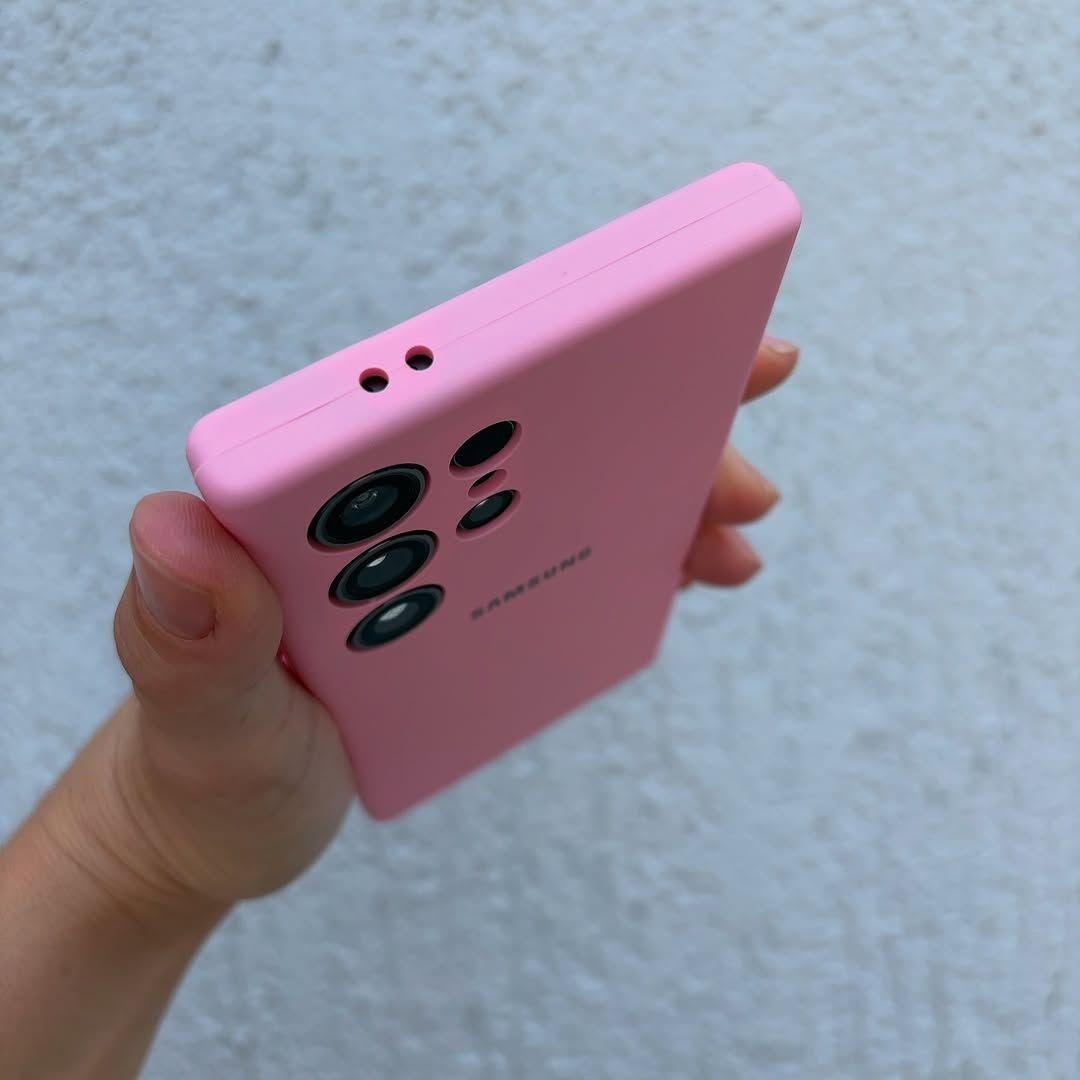 Galaxy S26 Ultra/S25 Ultra/S24 Ultra/S23 Ultra/S22 Ultra/S21 Ultra Original Silicone Case/Cover, Liquid Silicone Phone Case Soft Anti-Scratch Microfiber Lining, Full Body Shockproof Slim Cover/Case