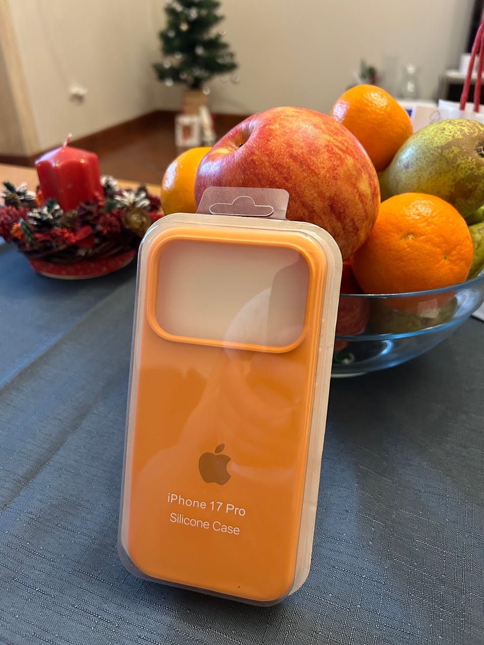 iPhone 17 Pro Max Original Silicone Case/Cover, Liquid Silicone Phone Case Soft Anti-Scratch Microfiber Lining, Full Body Shockproof Slim Cover/Case